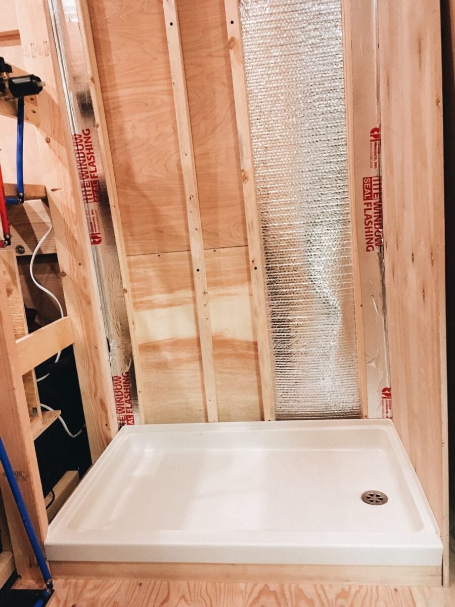 How To Build A Diy Wet Bath Shower In A Promaster Van Acts Of Adventure
