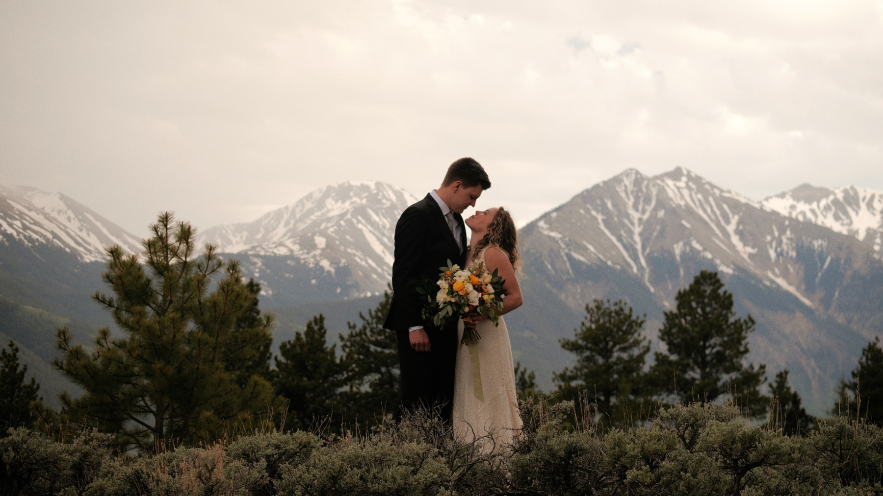 buena vista elopement video at twin lakes colorado