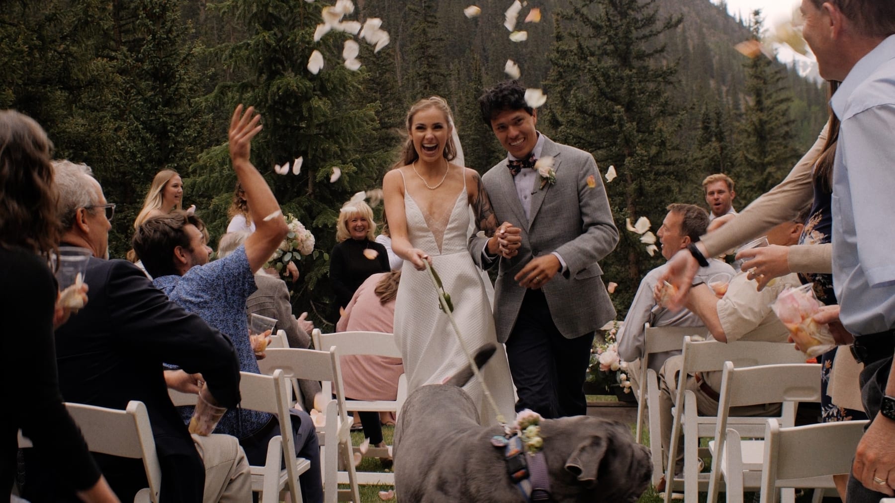 silverton colorado wedding video kelly nick eureka lodge wedding