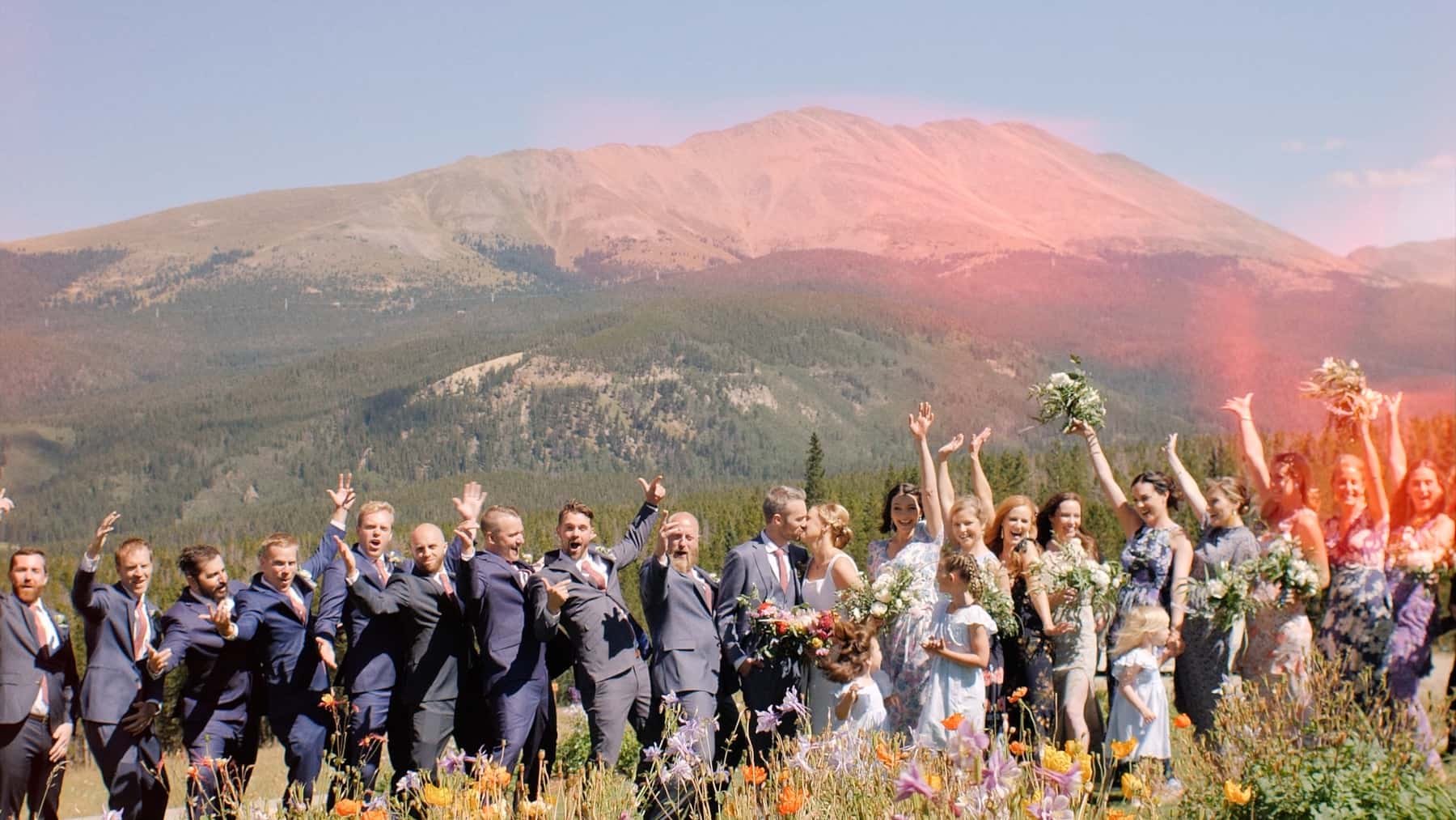 tenmile station wedding video breckenridge colorado wedding