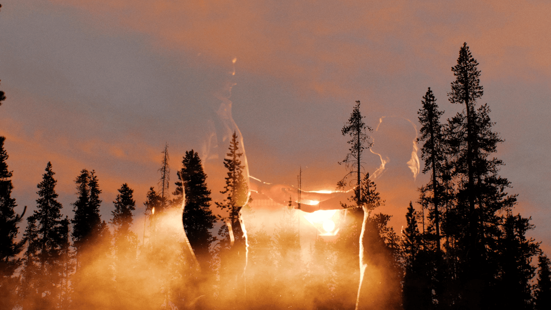 sunrise to sunset adventurous montana hiking elopement video in glacier national park lake elopement